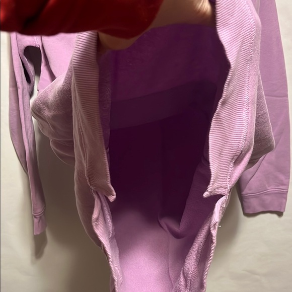 Purple Heart Graphic Sweatshirt Dress - Picture 3 of 5